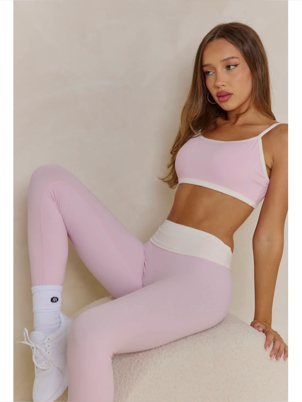 Astoria LUXE BALANCE Minimalist SET in Pink/Cream